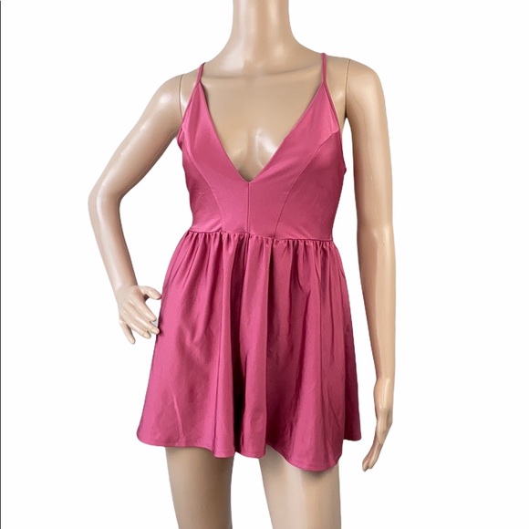 Urban Outfitters Pants - Urban Outfitters Spaghetti Strap V-neck Romper